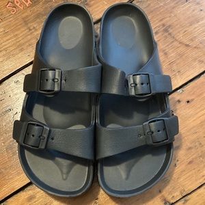 New Platform Slides Womens 7/7.5